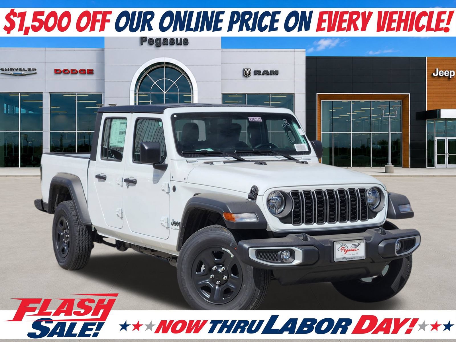 New 2026 Jeep Gladiator Sport