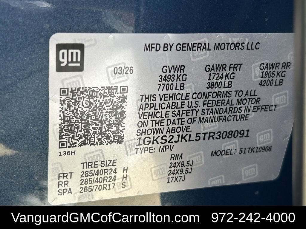 New 2026 GMC Yukon XL Denali w/ Denali Reserve Package AWD/4WD image 29