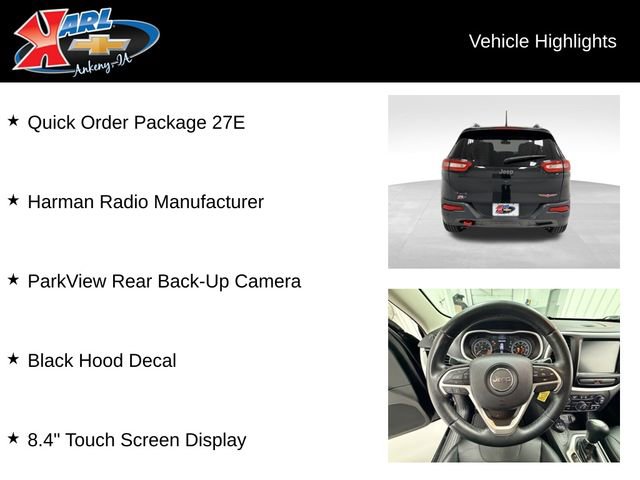 Used 2015 Jeep Cherokee Trailhawk video 2