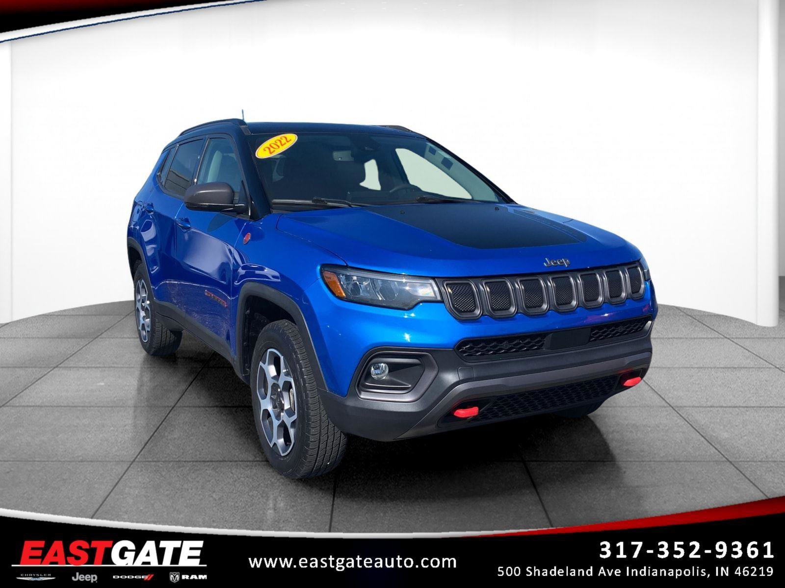 Used 2022 Jeep Compass Trailhawk w/ Trailhawk Convenience Group image 1