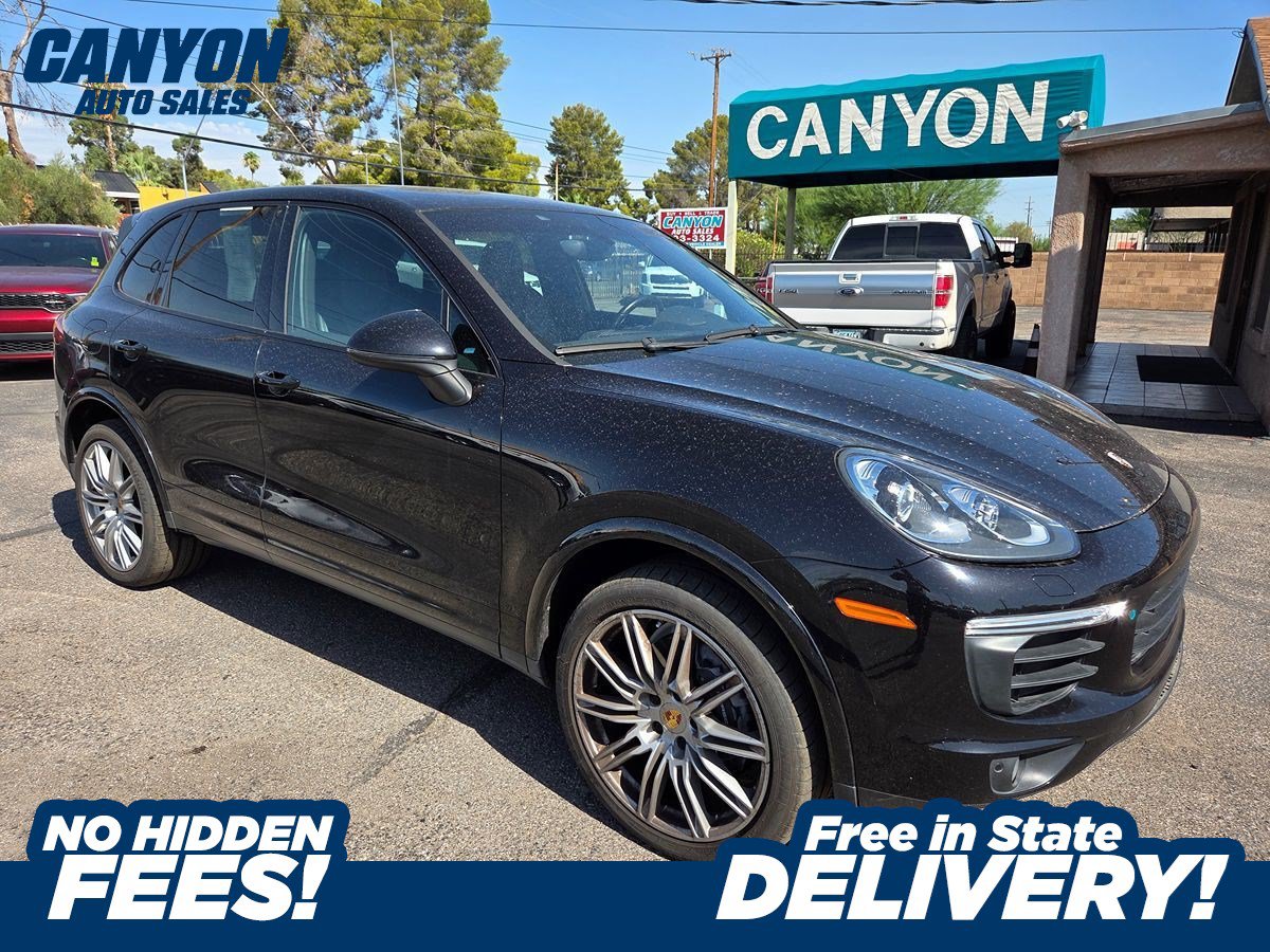 Used 2018 Porsche Cayenne Platinum Edition AWD/4WD image 1