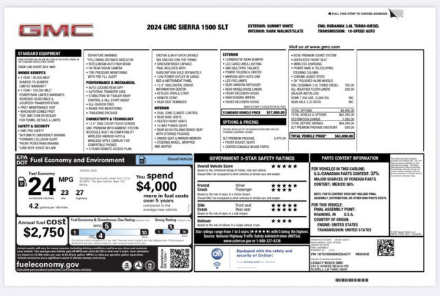 Used 2024 GMC Sierra 1500 SLT w/ SLT Premium Package image 32