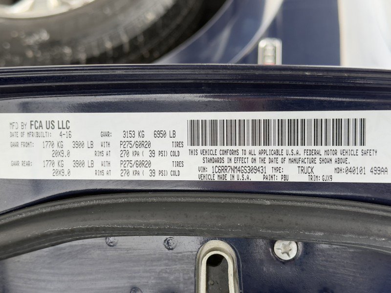 Used 2016 RAM 1500 Laramie w/ Convenience Group image 39