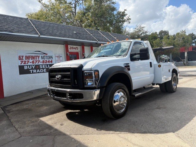 Used 2008 Ford F550 2WD Regular Cab Super Duty image 1