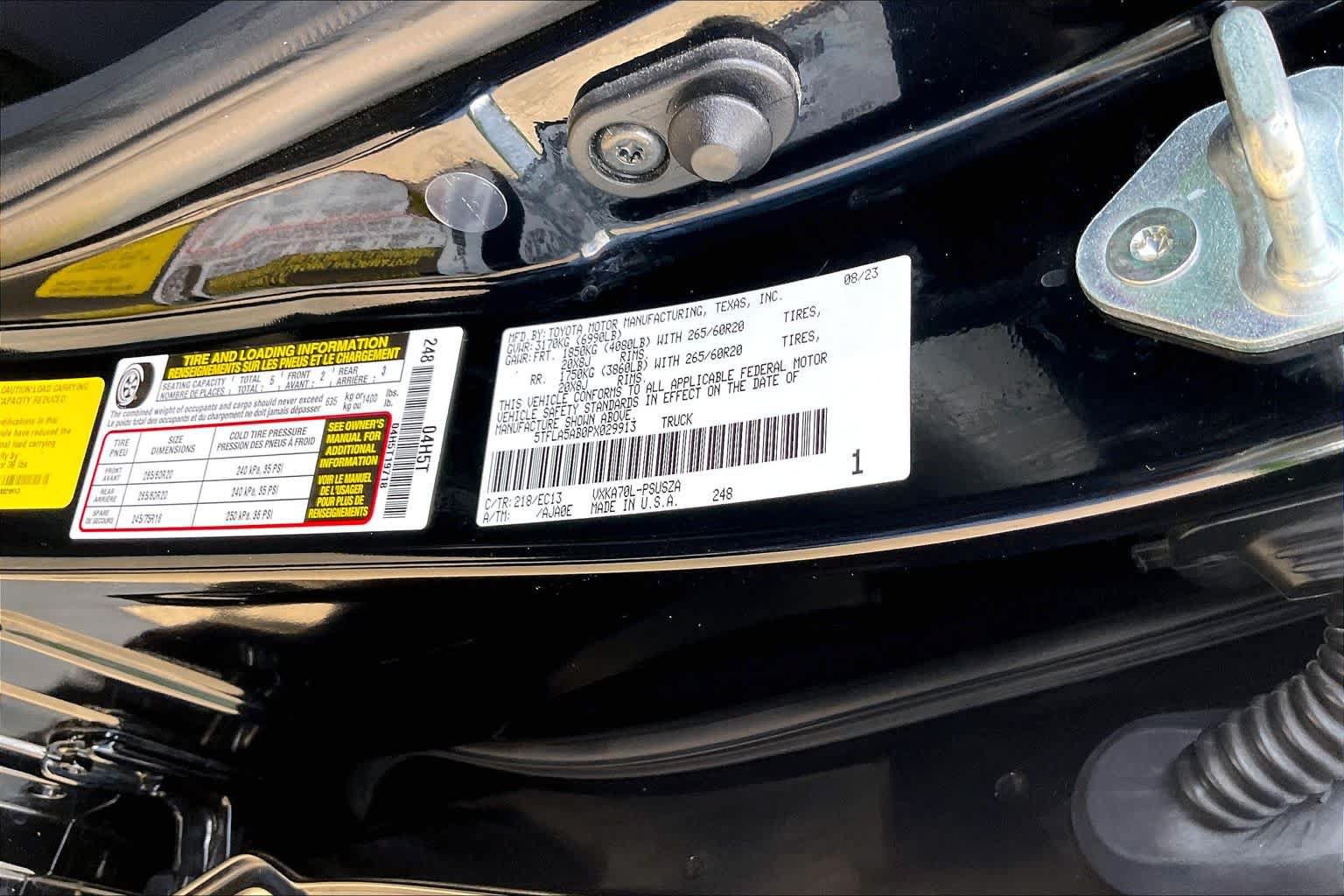 Used 2023 Toyota Tundra SR5 w/ TRD Sport Premium Package RWD image 33