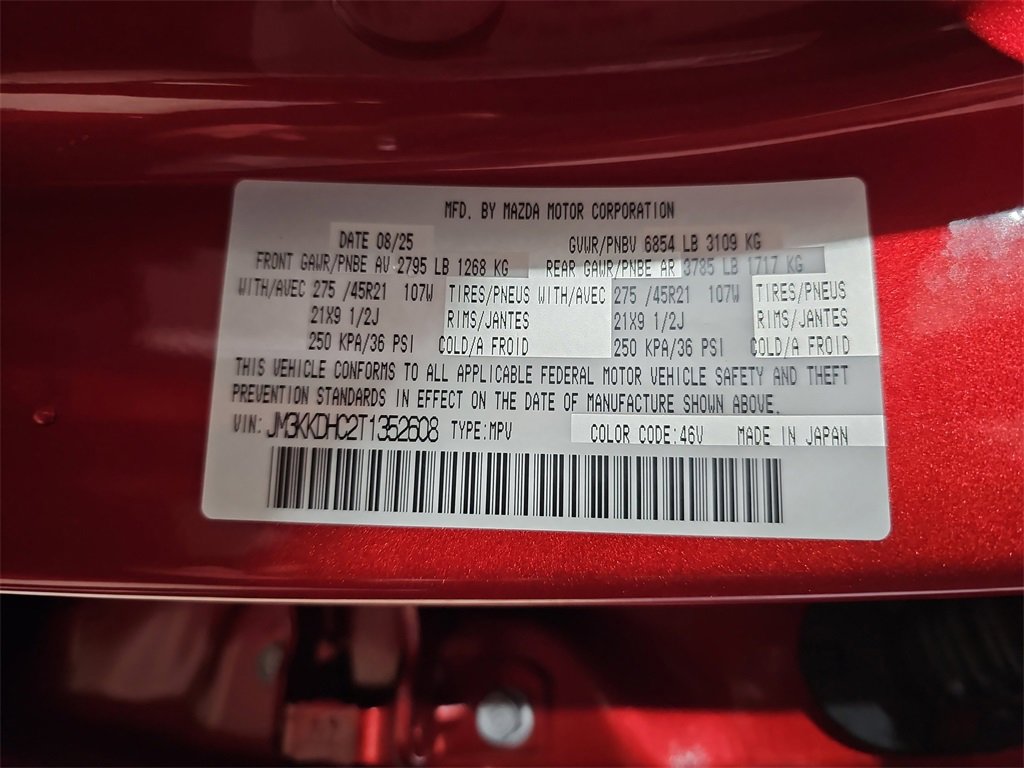 New 2026 MAZDA CX-90 3.3 Turbo S w/ Premium Package image 36