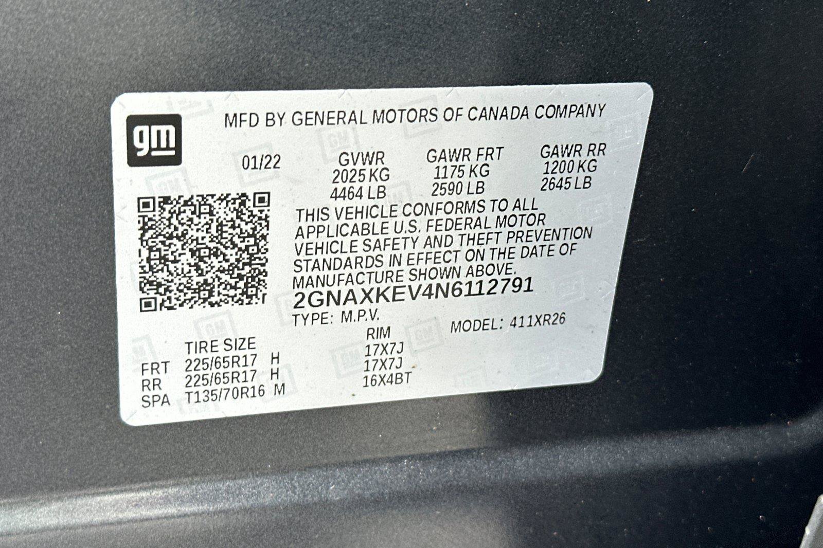Used 2022 Chevrolet Equinox LT FWD image 29