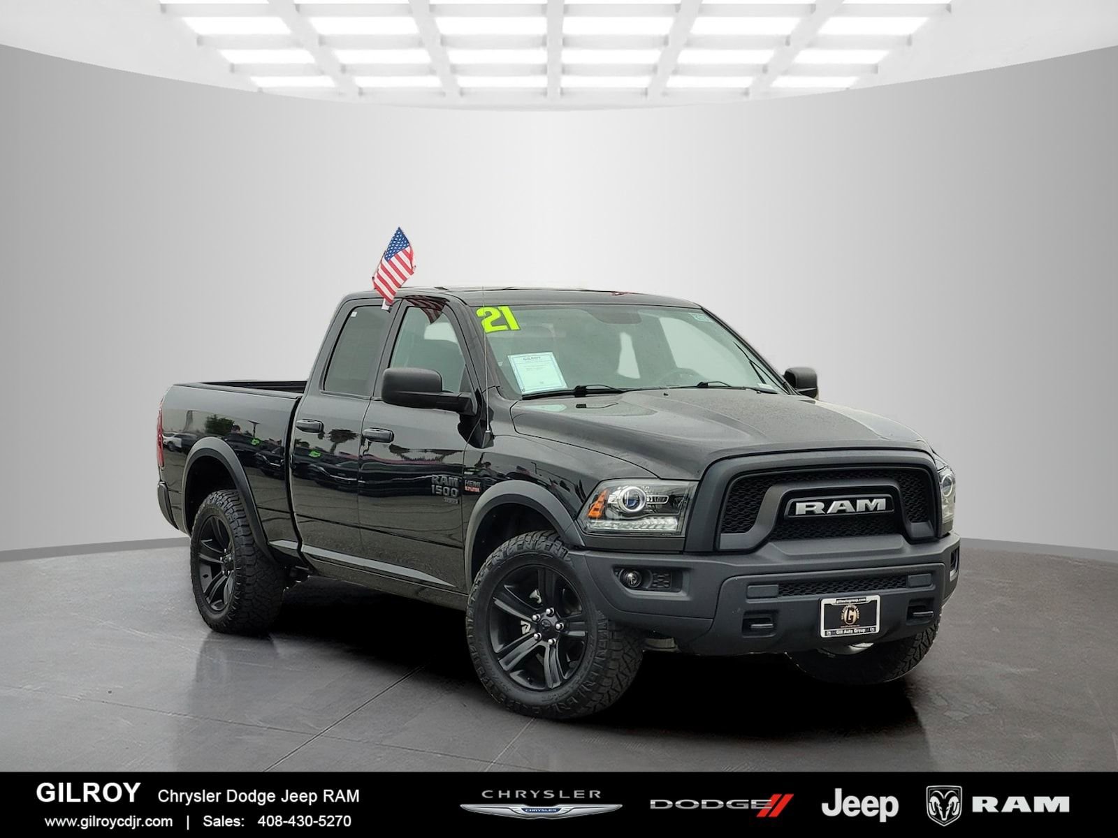 Used 2021 RAM 1500 Classic Warlock w/ Electronics Group image 1