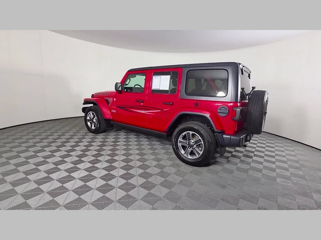 Used 2021 Jeep Wrangler Unlimited Sahara AWD/4WD image 45