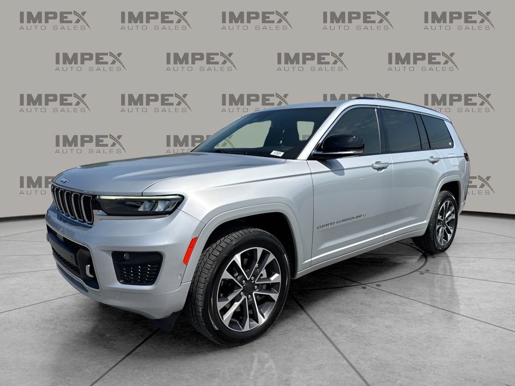 Used 2021 Jeep Grand Cherokee L Overland w/ Luxury Tech Group IV AWD/4WD video 1