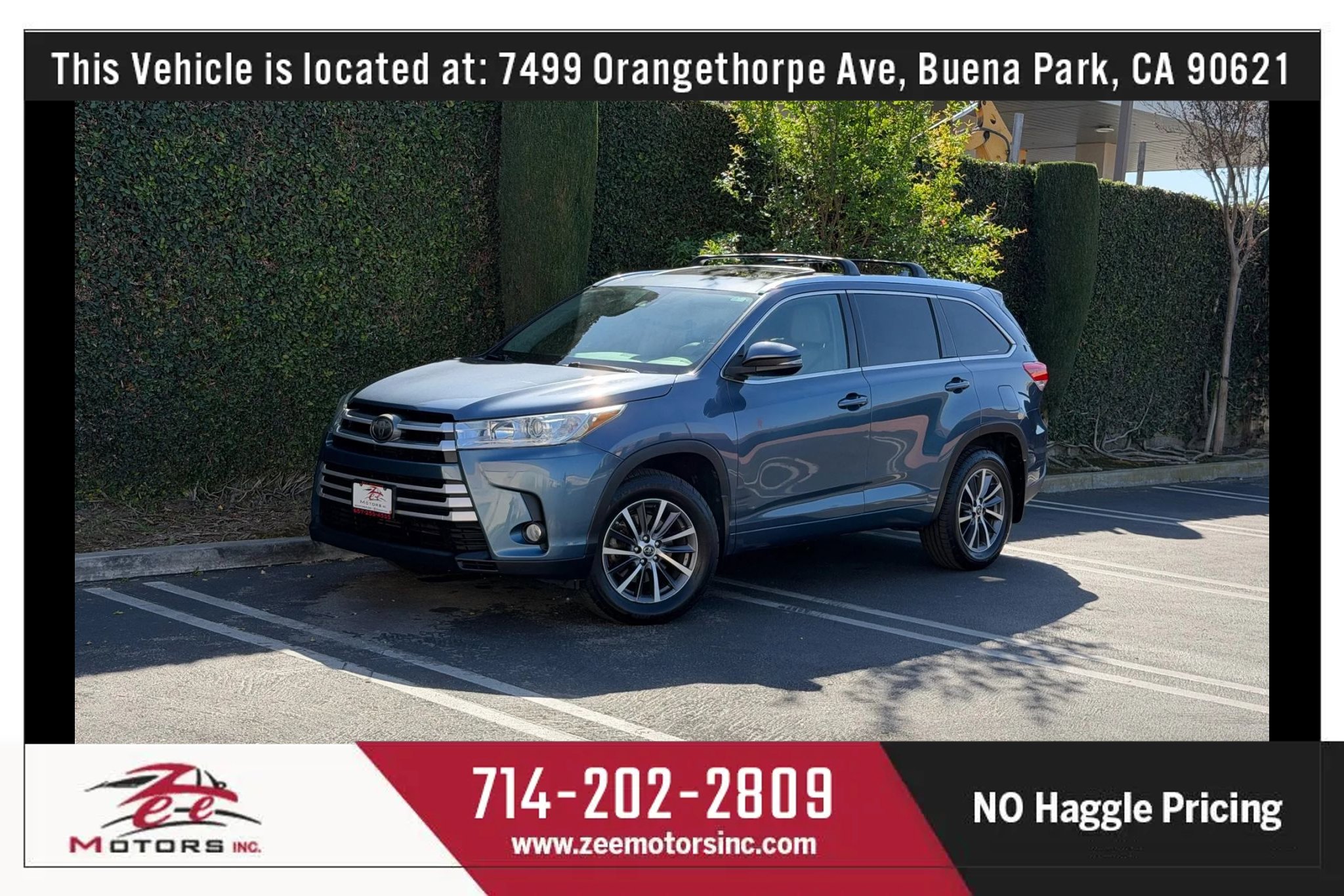 Used 2018 Toyota Highlander XLE w/ Carpet Mat Package (TMS) image 14