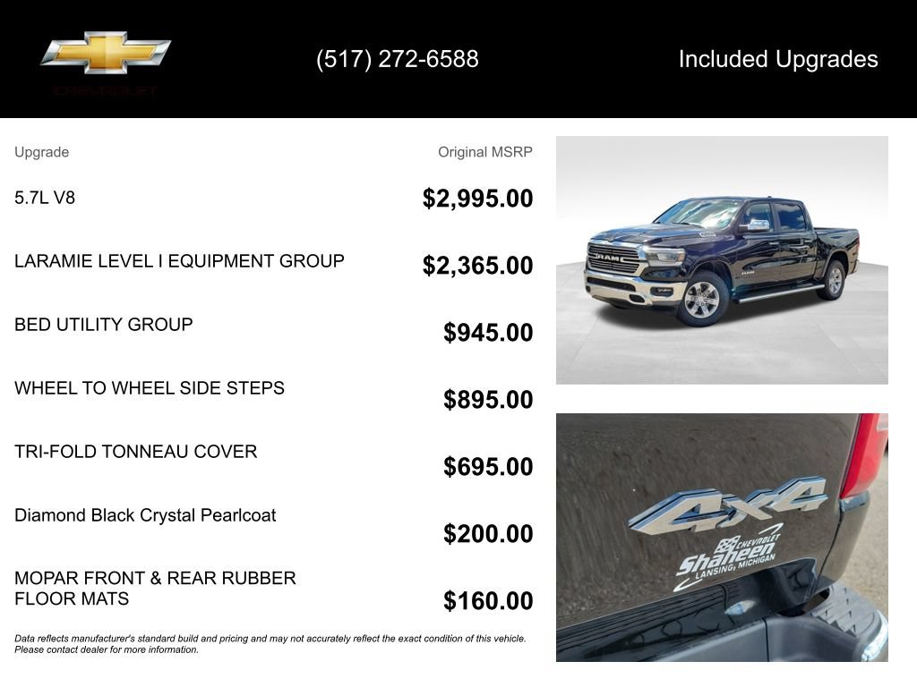 Used 2022 RAM 1500 Laramie AWD/4WD image 15