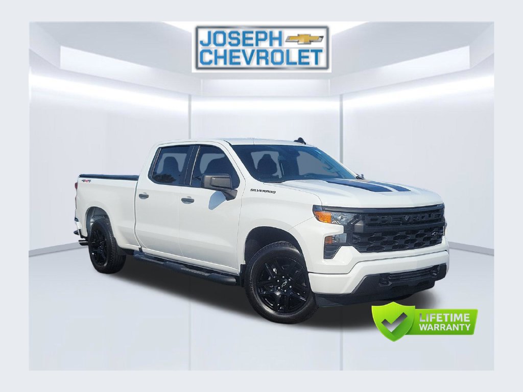 Used 2024 Chevrolet Silverado 1500 Custom w/ Rally Edition AWD/4WD 360° Tour