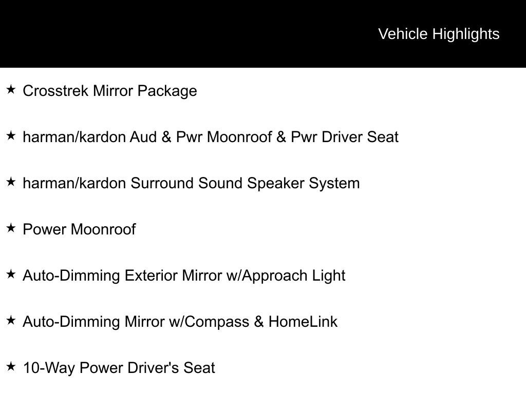 Certified 2024 Subaru Crosstrek 2.5i Wilderness w/ Crosstrek Mirror Package AWD/4WD image 5
