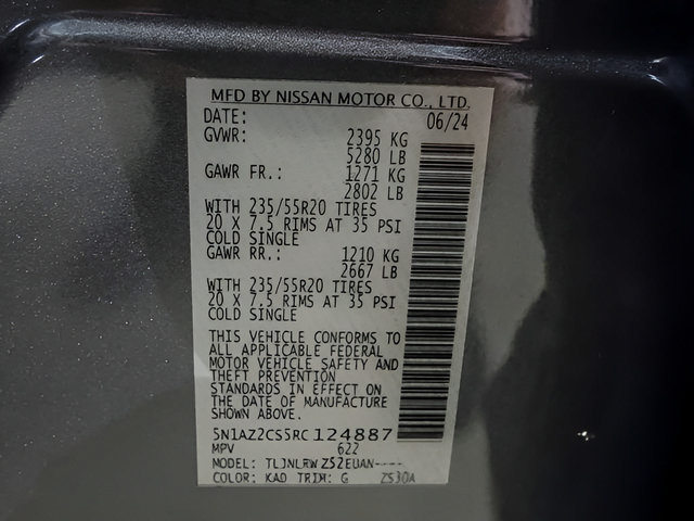 Used 2024 Nissan Murano SL AWD/4WD image 30