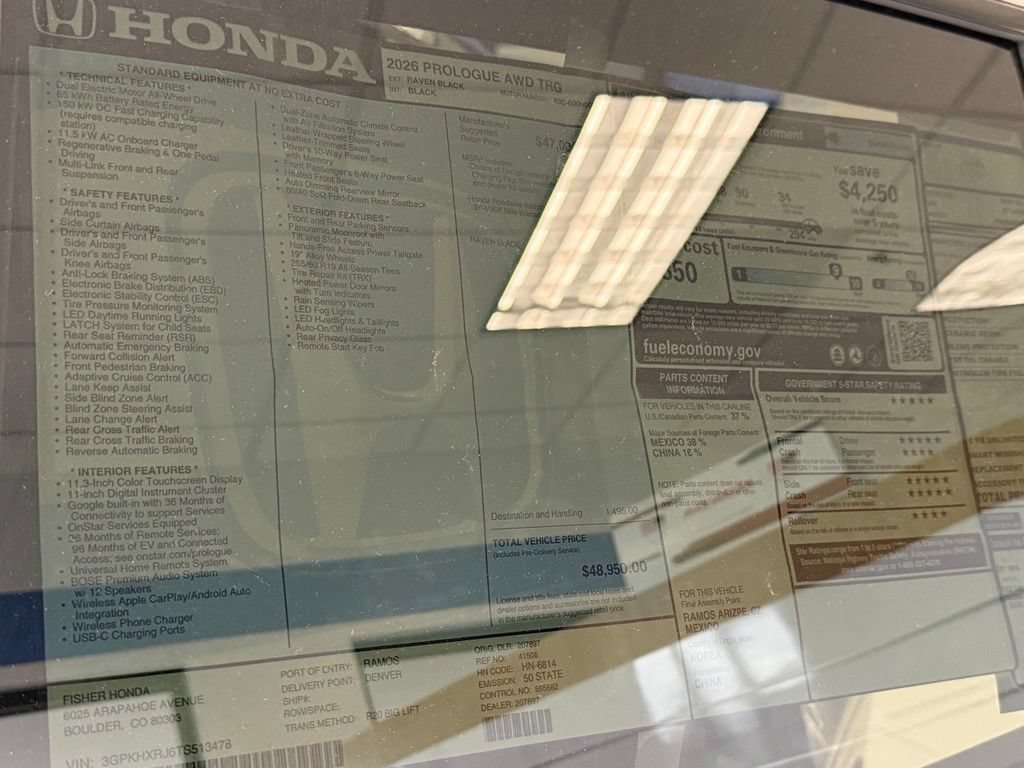 New 2026 Honda Prologue Touring image 24