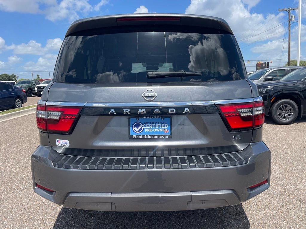Certified 2023 Nissan Armada SL w/ Captain's Chairs Package RWD image 6