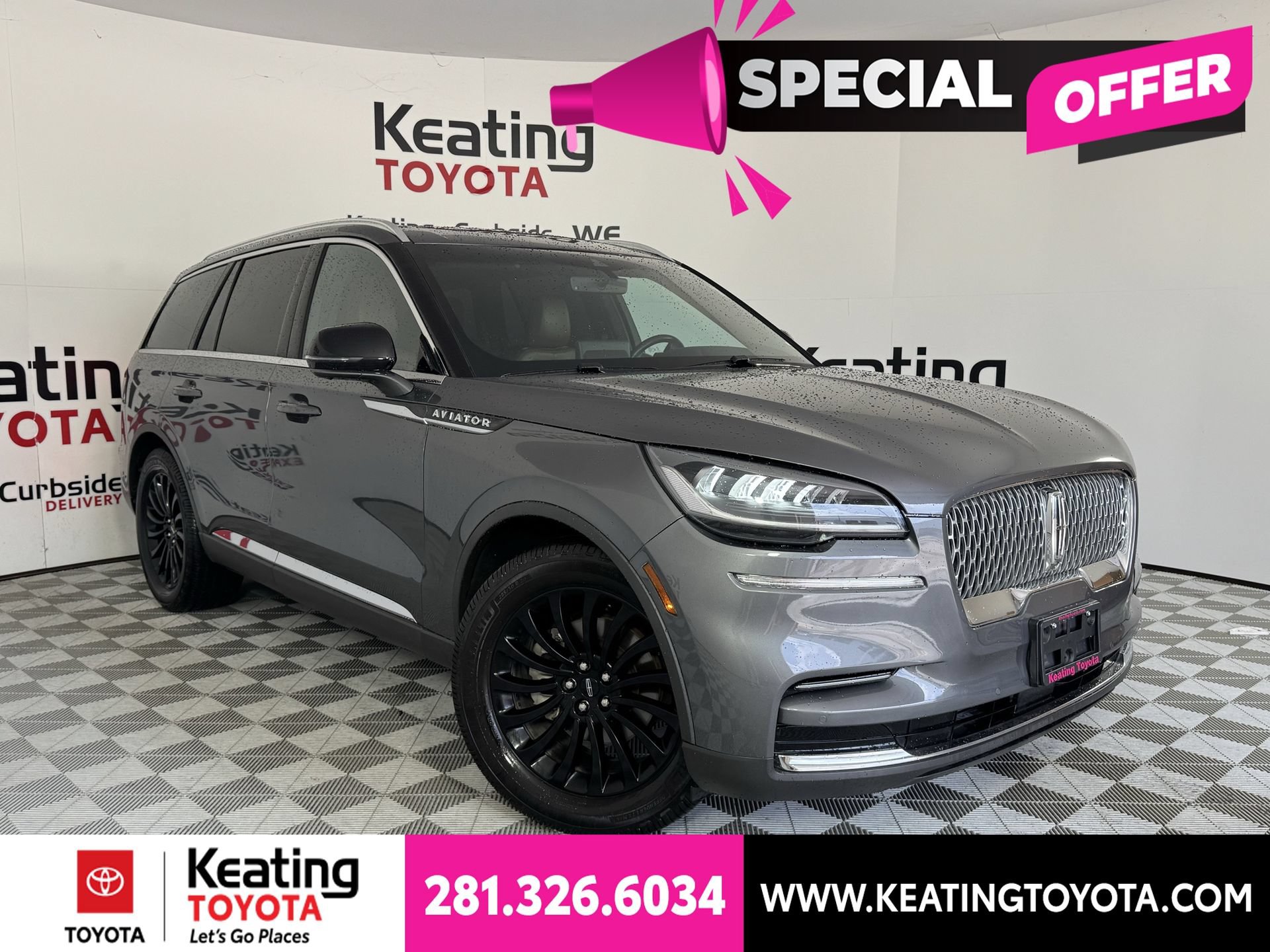 Used 2022 Lincoln Aviator Reserve w/ Elements Package Plus RWD image 2