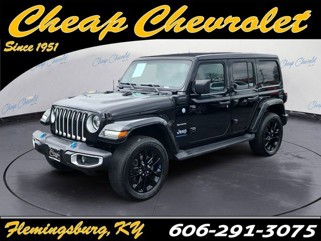 Used 2023 Jeep Wrangler Sahara 4xe w/ Cold Weather Group