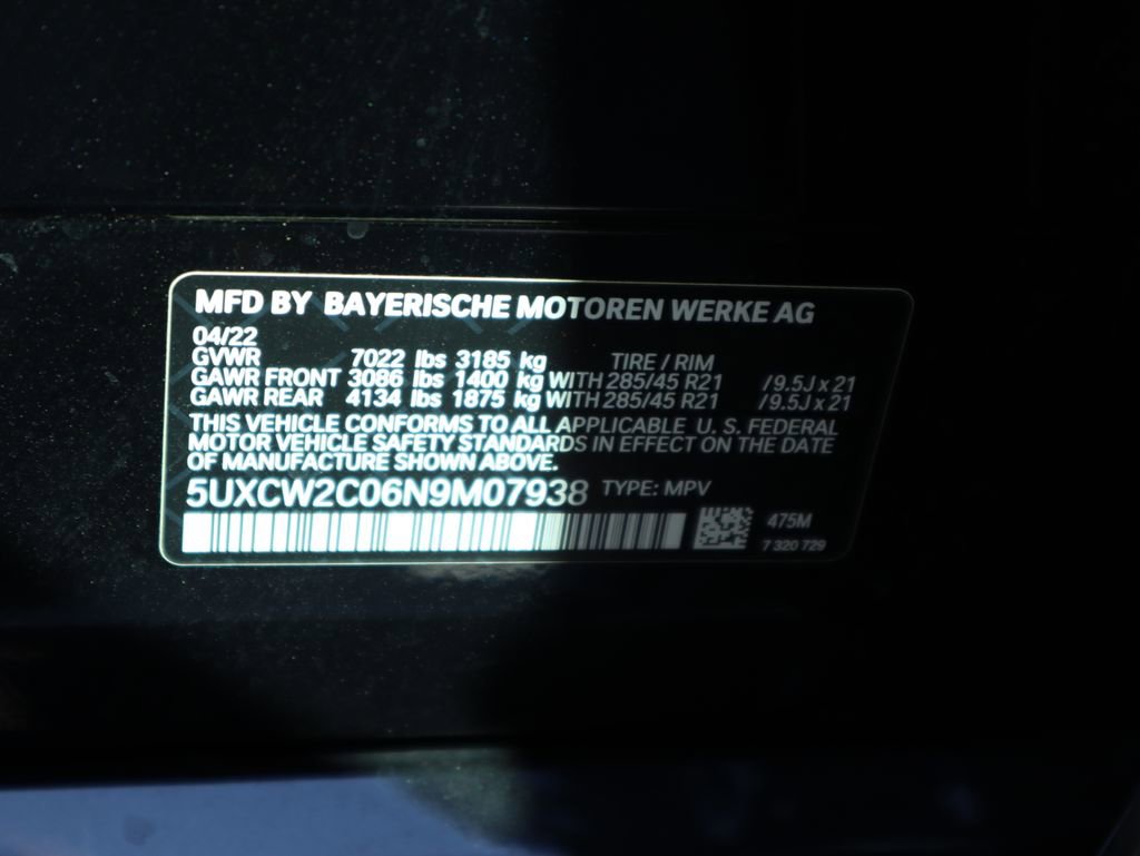Used 2022 BMW X7 xDrive40i w/ Premium Package AWD/4WD image 20