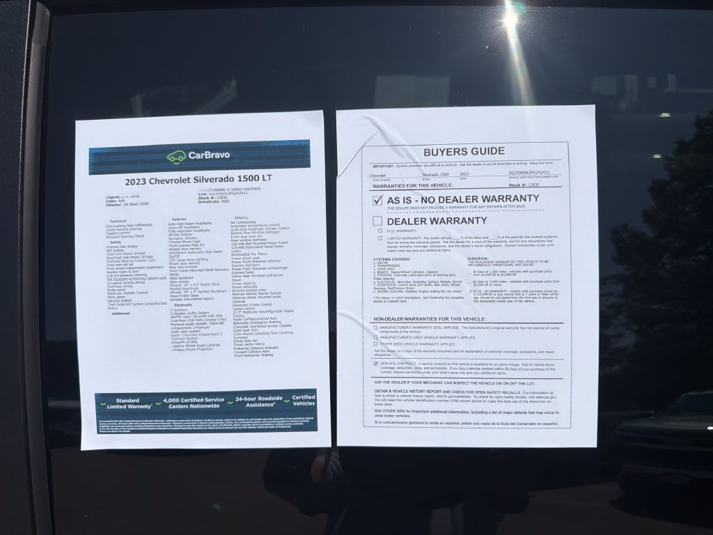 Certified 2023 Chevrolet Silverado 1500 LT AWD/4WD image 30