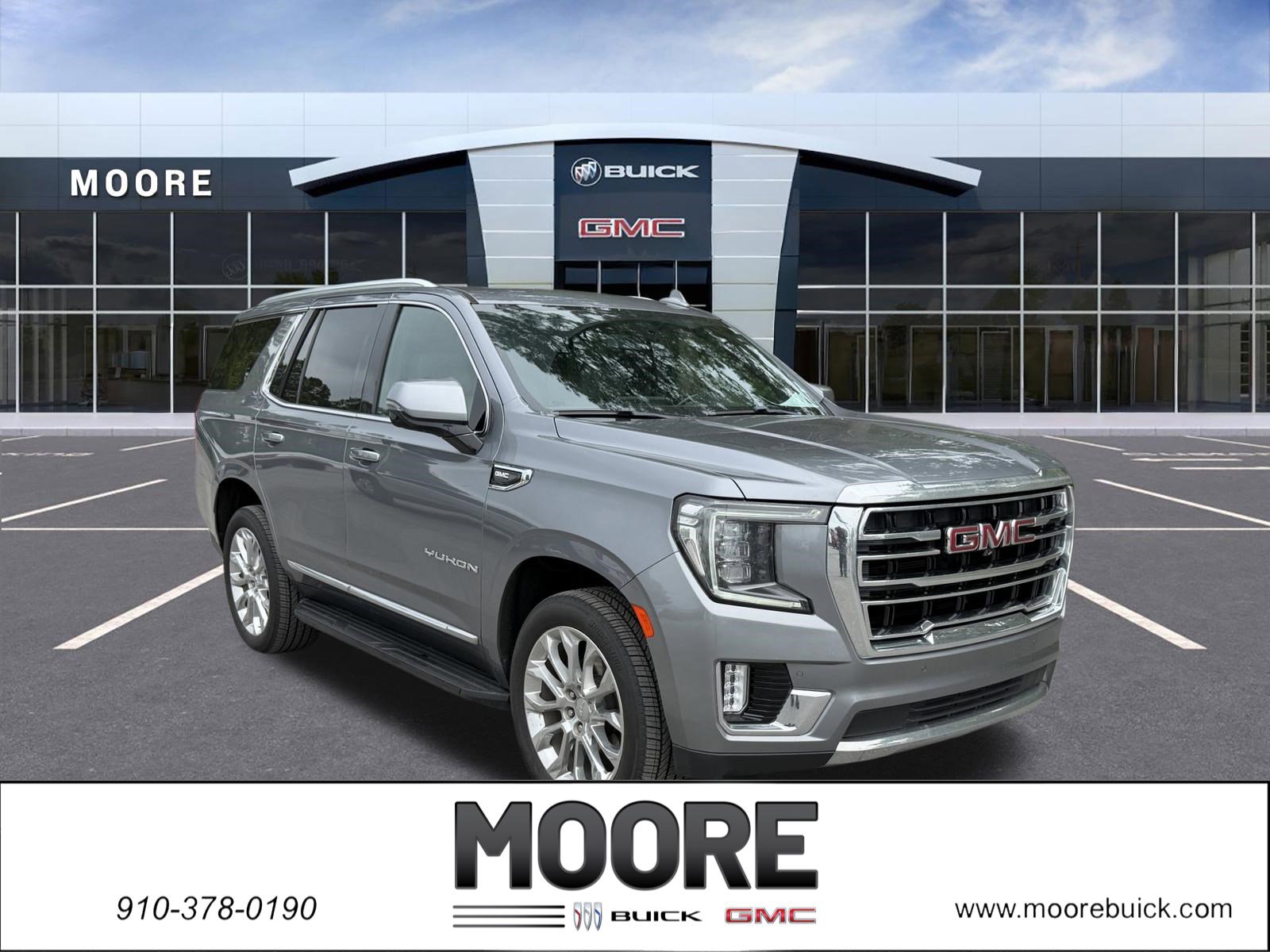 Used 2022 GMC Yukon SLT w/ SLT Luxury Package RWD image 1