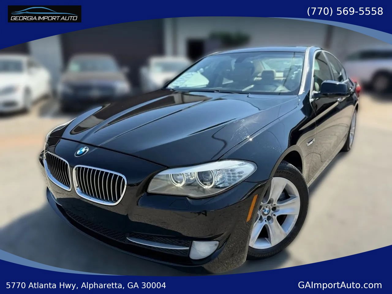 Used 2013 BMW 528i Sedan RWD image 1