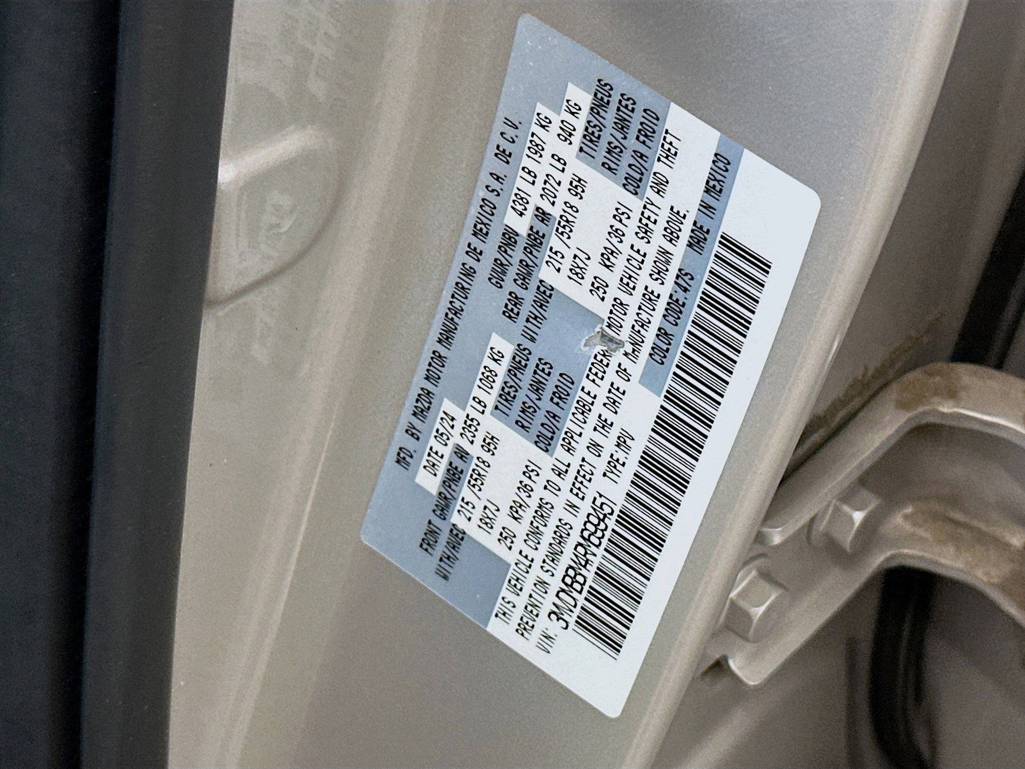 Used 2024 MAZDA CX-30 AWD 2.5 S w/ Select Sport Pkg image 12