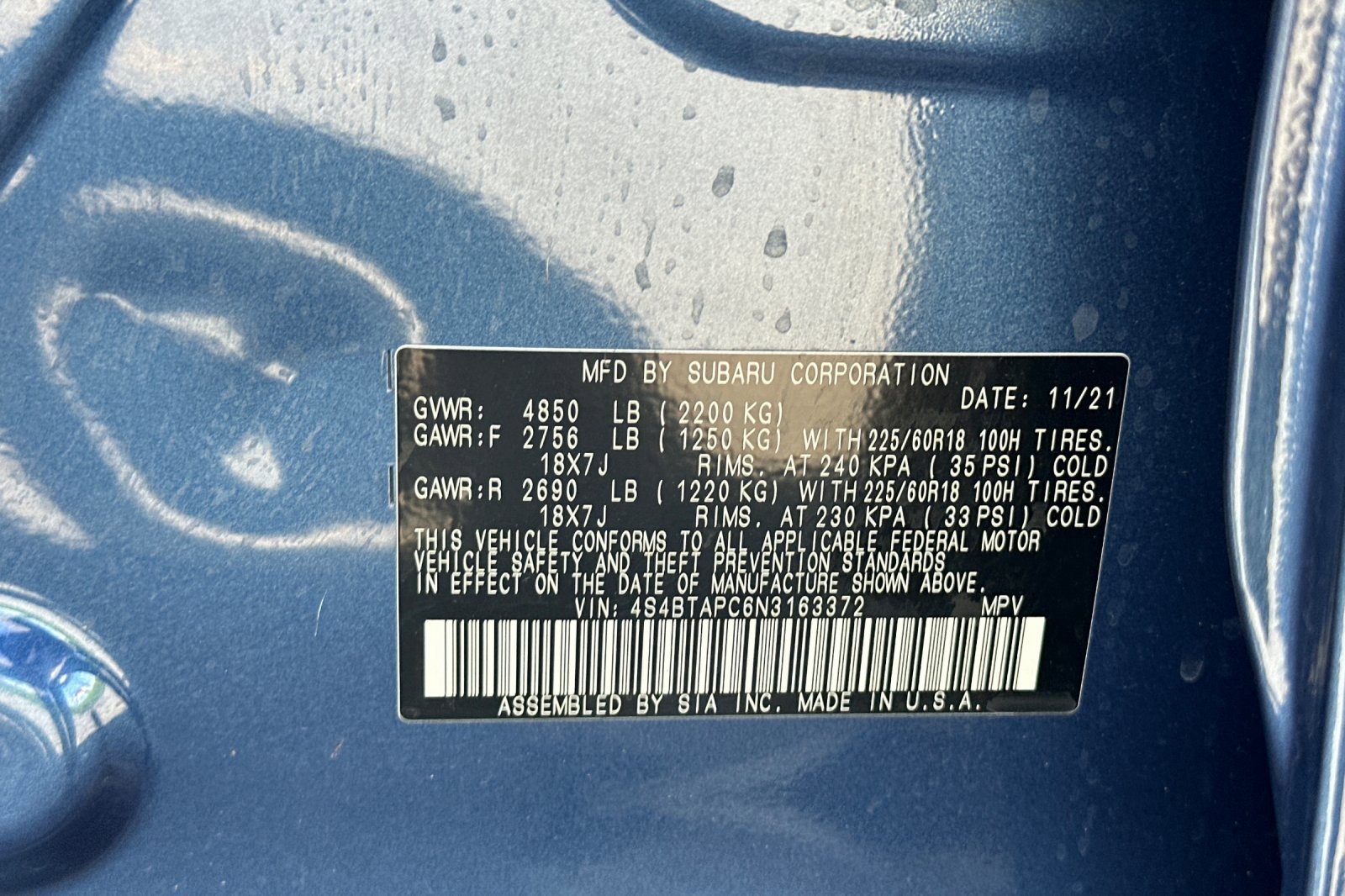 Used 2022 Subaru Outback Touring w/ Popular Package #2 image 30