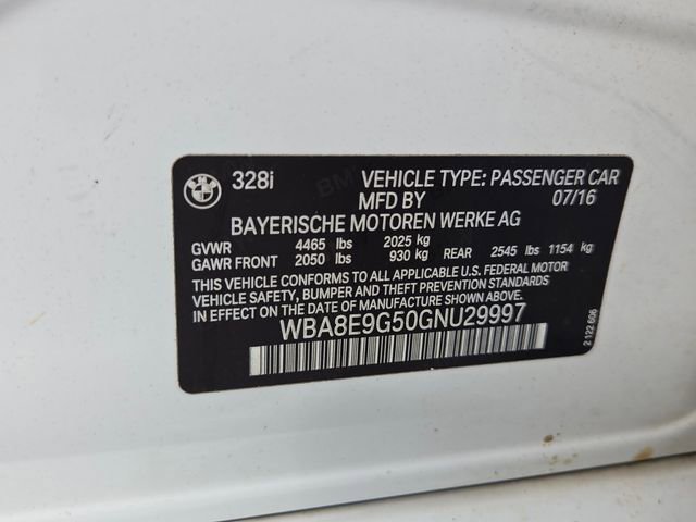 Used 2016 BMW 328i Sedan RWD image 6
