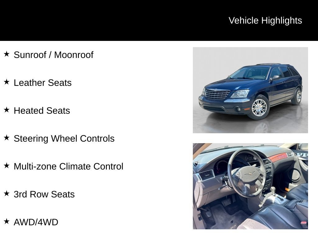 Used 2005 Chrysler Pacifica Touring AWD/4WD image 5