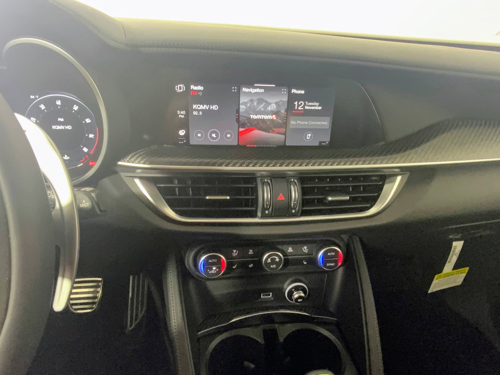 Used 2024 Alfa Romeo Stelvio Quadrifoglio w/ Active Assist Plus Package image 17