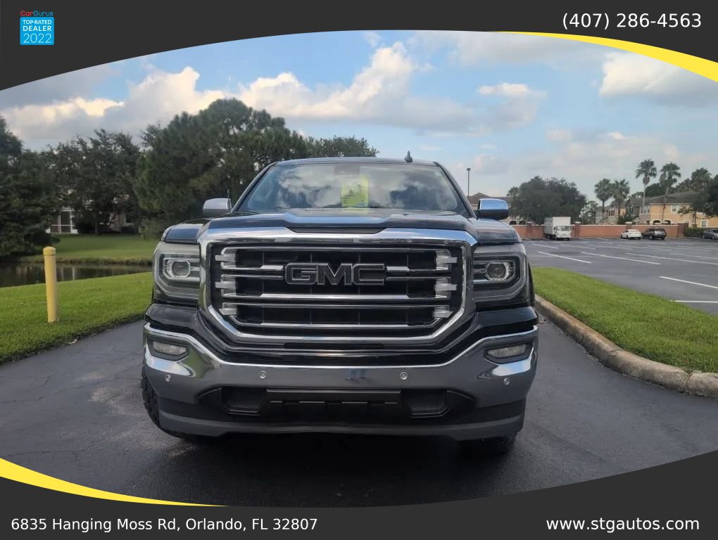 Used 2018 GMC Sierra 1500 SLT w/ Enhanced Driver Alert Package RWD image 8