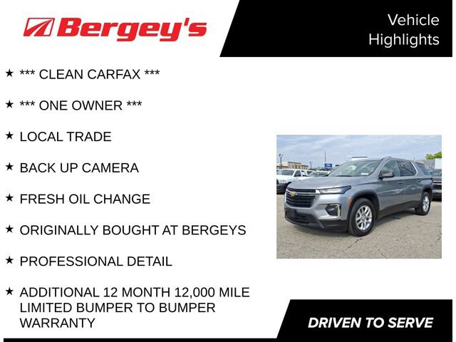 Certified 2023 Chevrolet Traverse LS AWD/4WD image 4