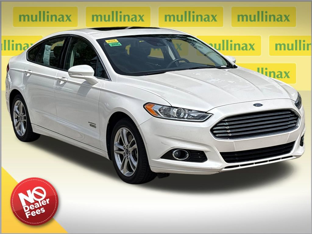 Used 2015 Ford Fusion Energi Titanium w/ Driver Assist Package FWD image 1