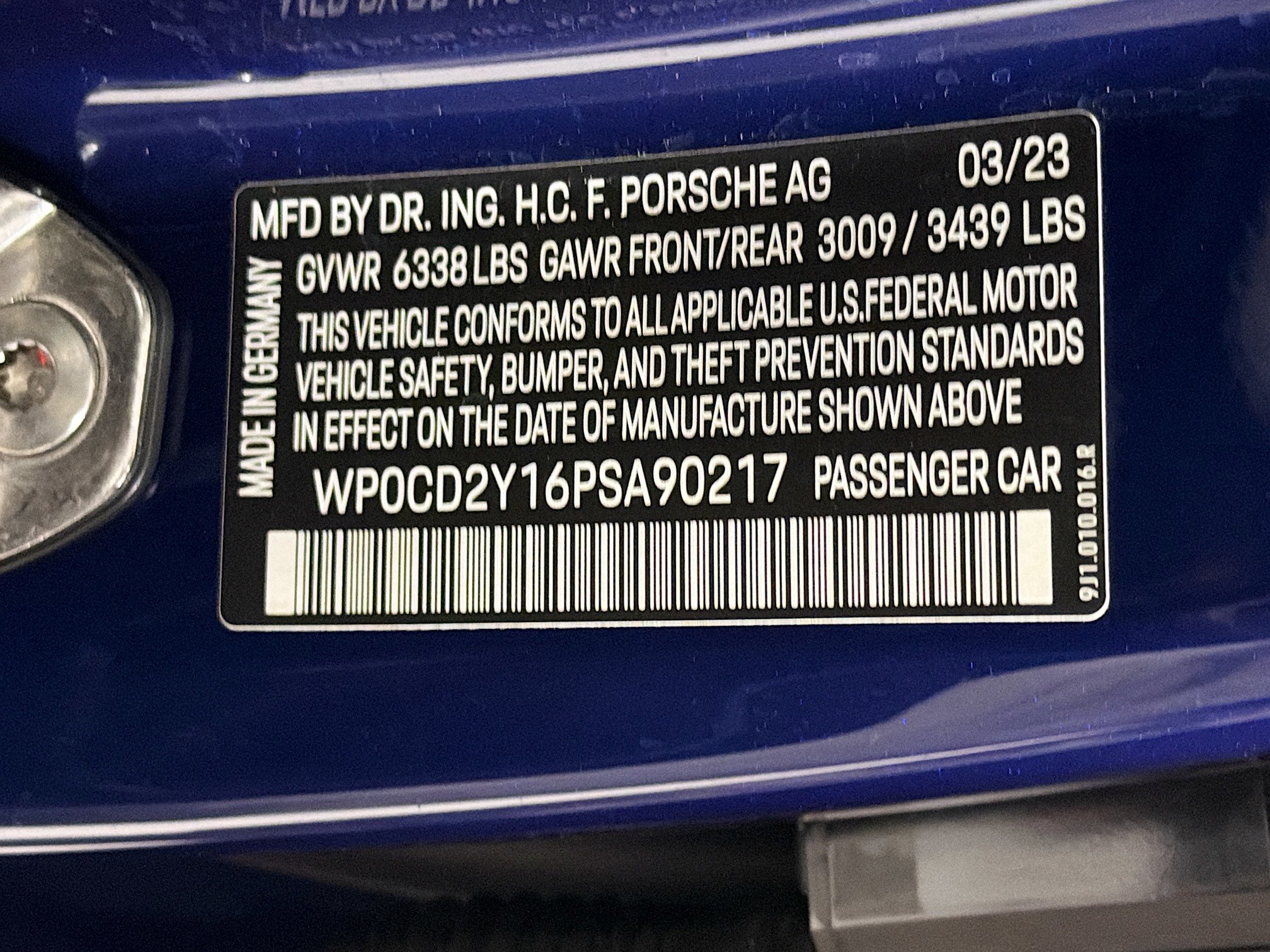 Certified 2023 Porsche Taycan GTS image 43