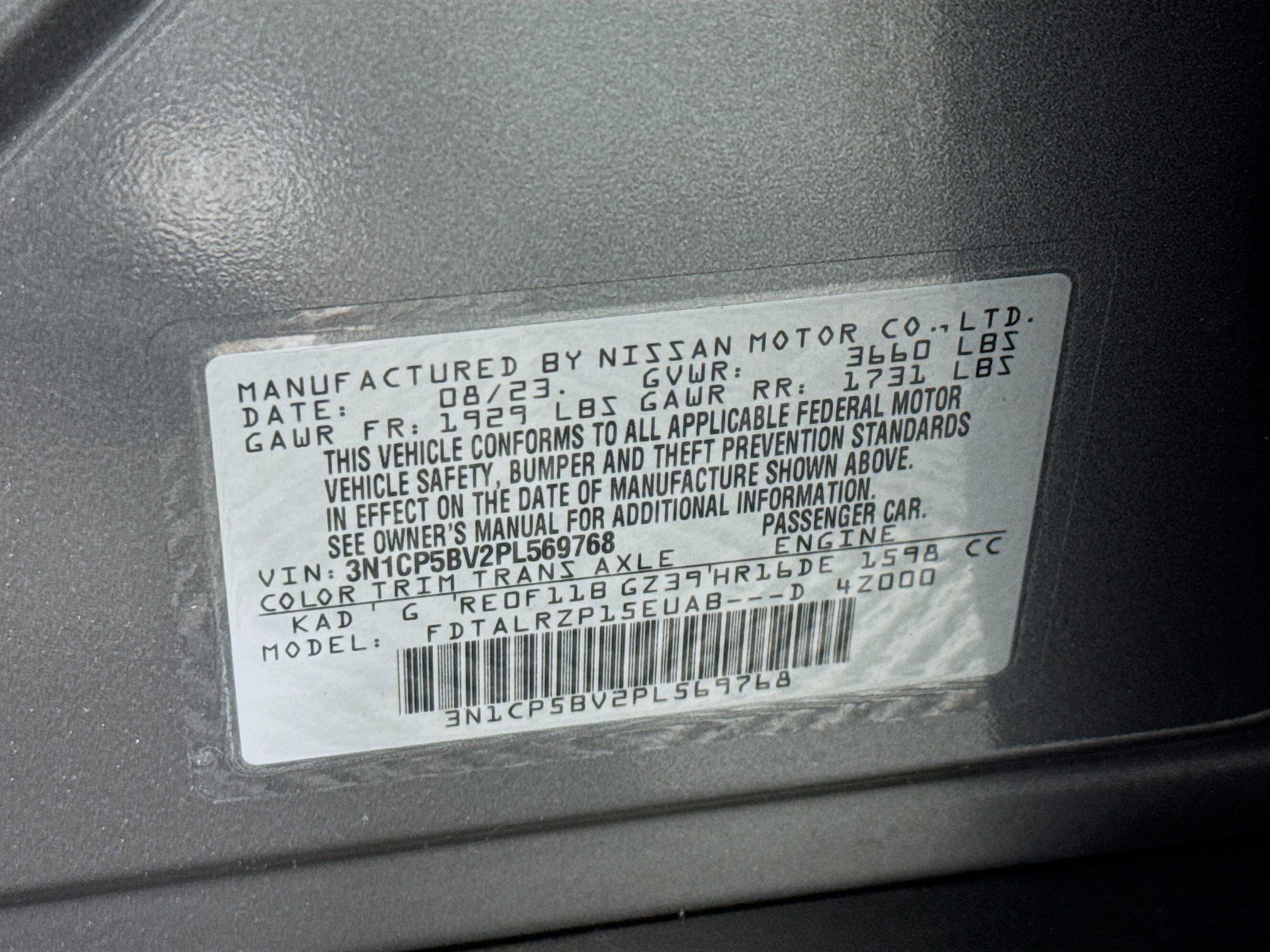 Used 2023 Nissan Kicks S image 39