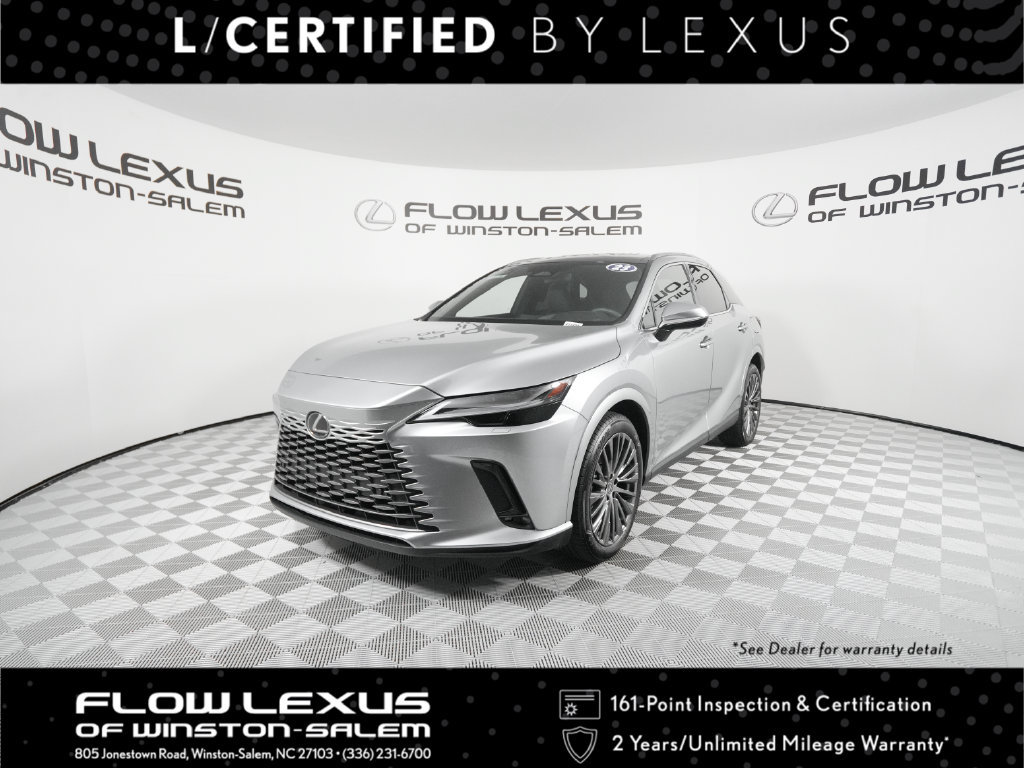 Certified 2023 Lexus RX 350 w/ Cold Area Package