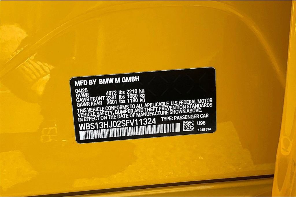 Used 2025 BMW M3 w/ Executive Package RWD image 19