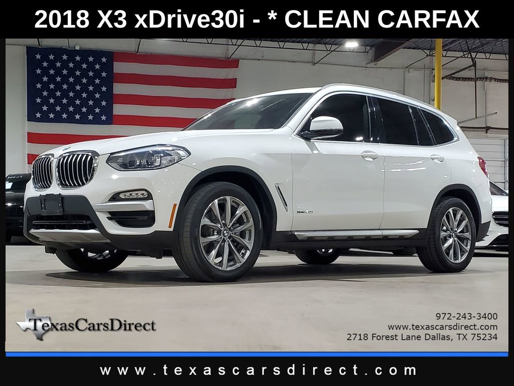 Used 2018 BMW X3 xDrive30i
