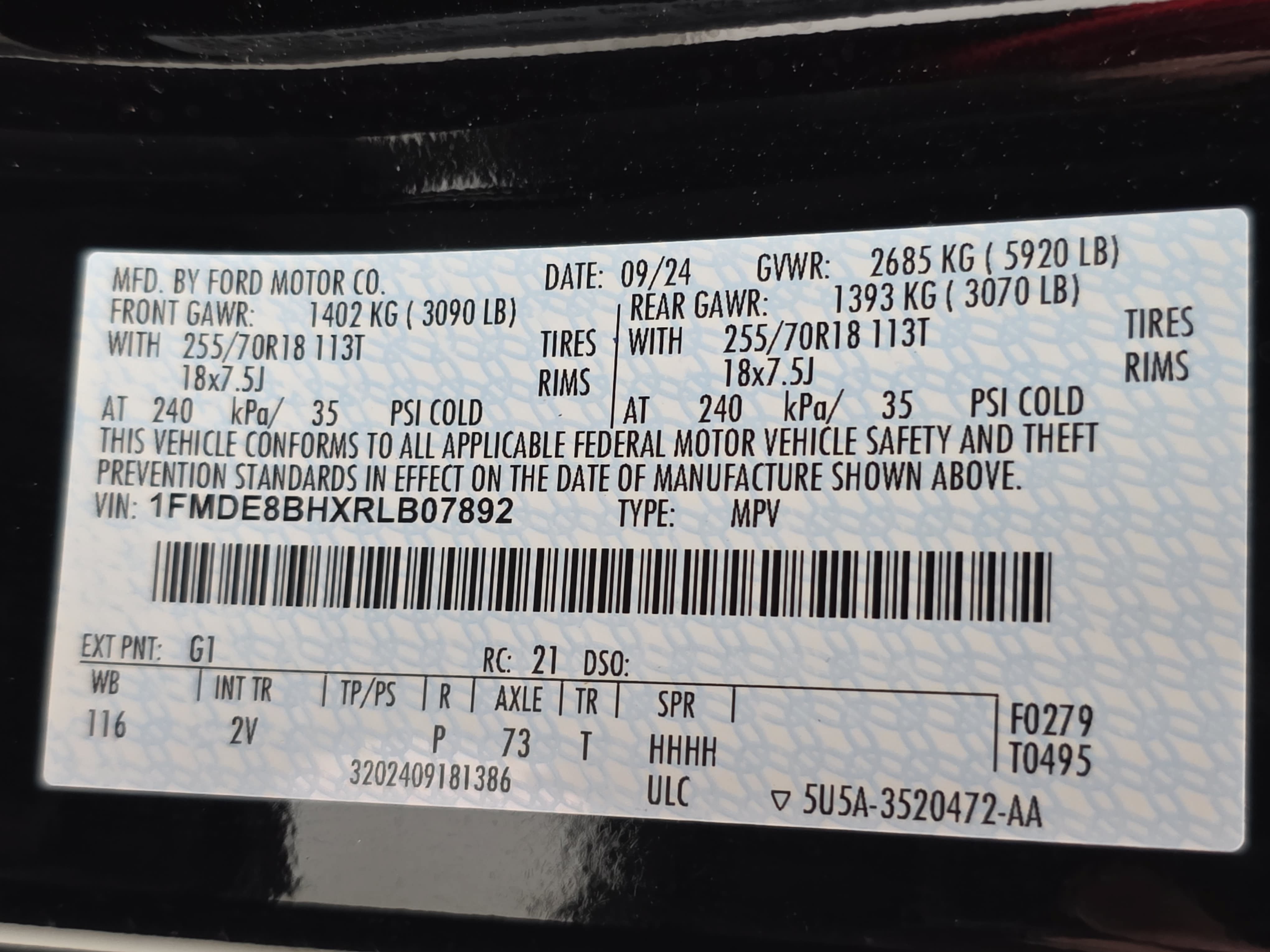 Used 2024 Ford Bronco Outer Banks AWD/4WD image 33