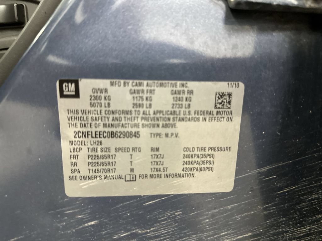 Used 2011 Chevrolet Equinox LT w/ Driver Convenience Package AWD/4WD image 14