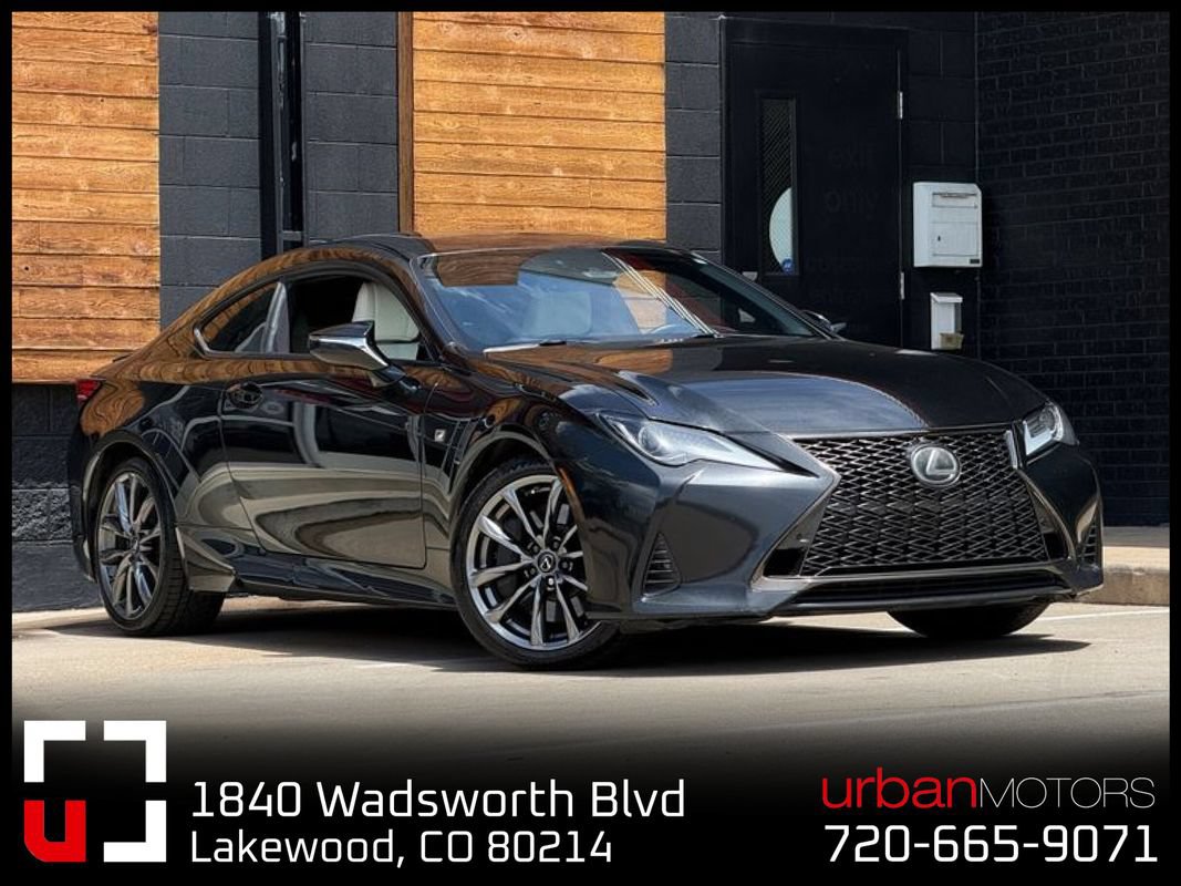 Used 2019 Lexus RC 300 F Sport w/ Accessory Package