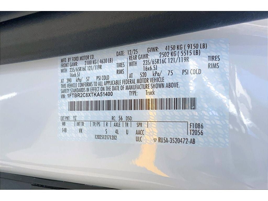New 2026 Ford Transit 250 148 Medium Roof Extended AWD w/ Upfitter Package image 27