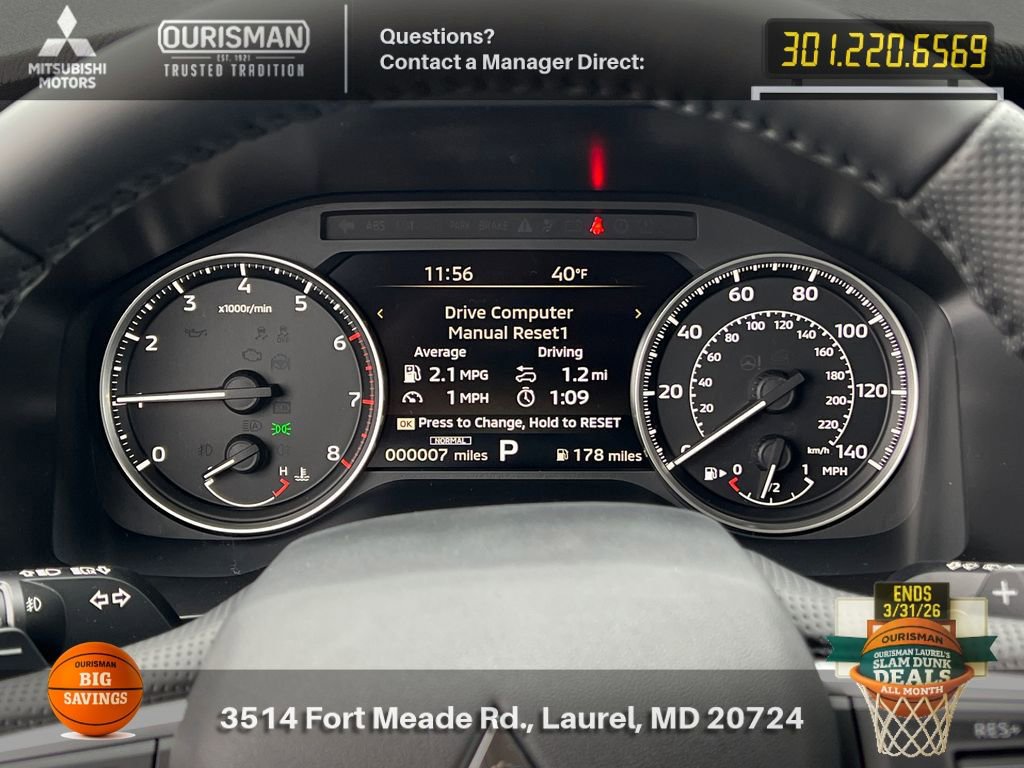 New 2026 Mitsubishi Outlander LE image 11