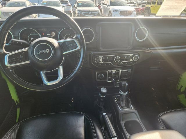 Used 2021 Jeep Wrangler Unlimited Sahara w/ Uconnect 4C Nav & Sound Group AWD/4WD image 9