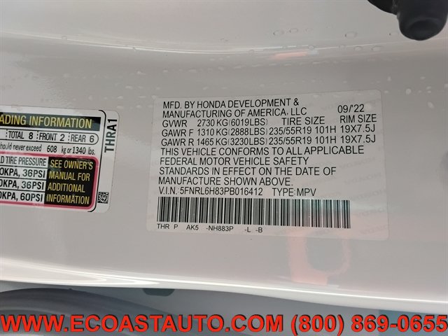 Used 2023 Honda Odyssey Touring image 16
