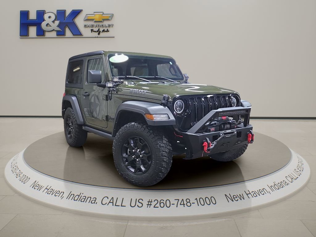 Used 2022 Jeep Wrangler Willys image 1