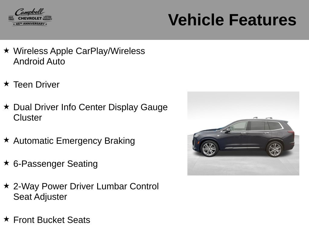 Used 2025 Cadillac XT6 Premium Luxury FWD image 21