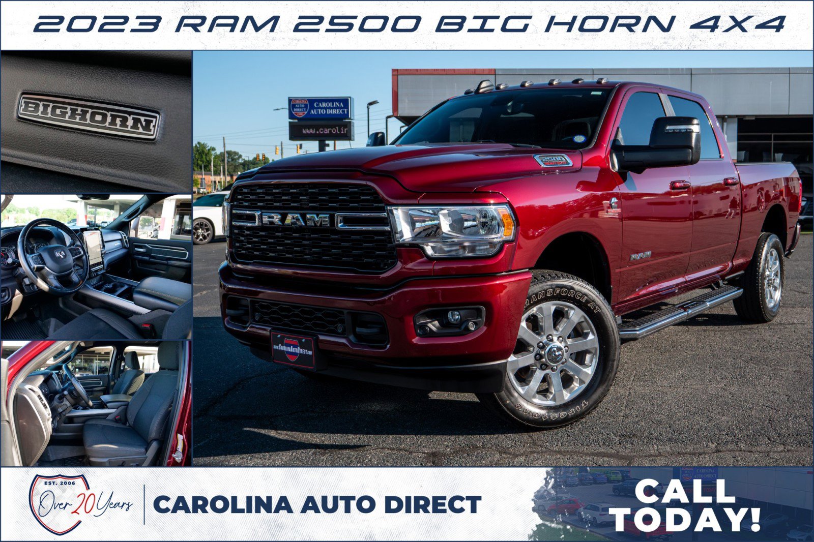 Used 2023 RAM 2500 Big Horn w/ Level 1 Equipment Group AWD/4WD image 1